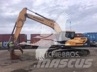 Hyundai HX220L Bandgrävare