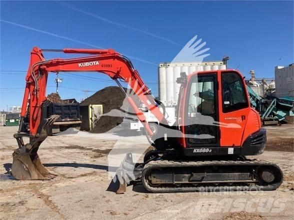 Kubota KX080-3 Bandgrävare