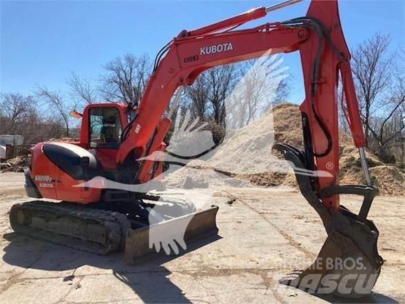 Kubota KX080-3 Bandgrävare