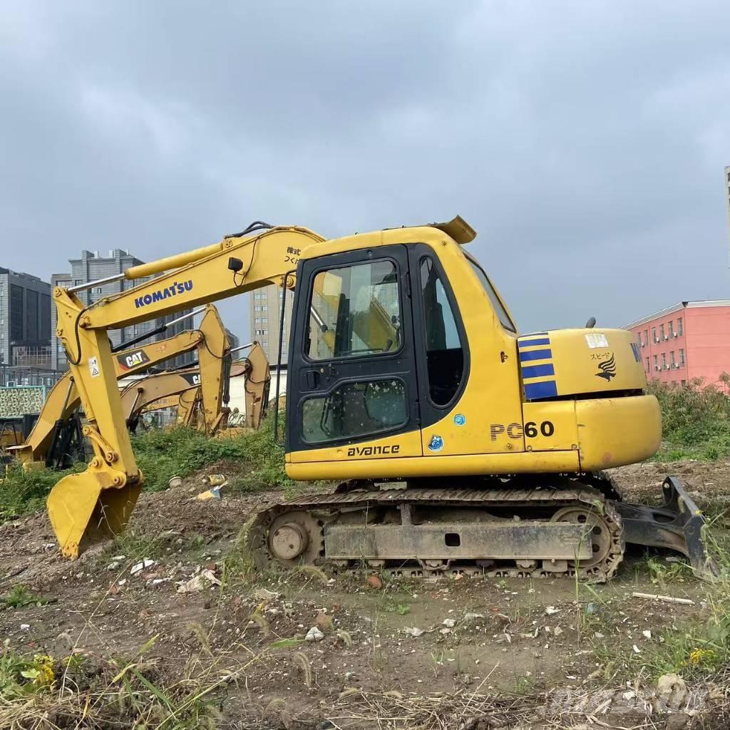 Komatsu PC 60-7 Bandgrävare