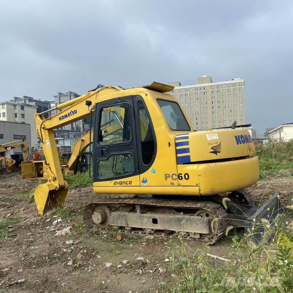 Komatsu PC 60-7 Bandgrävare