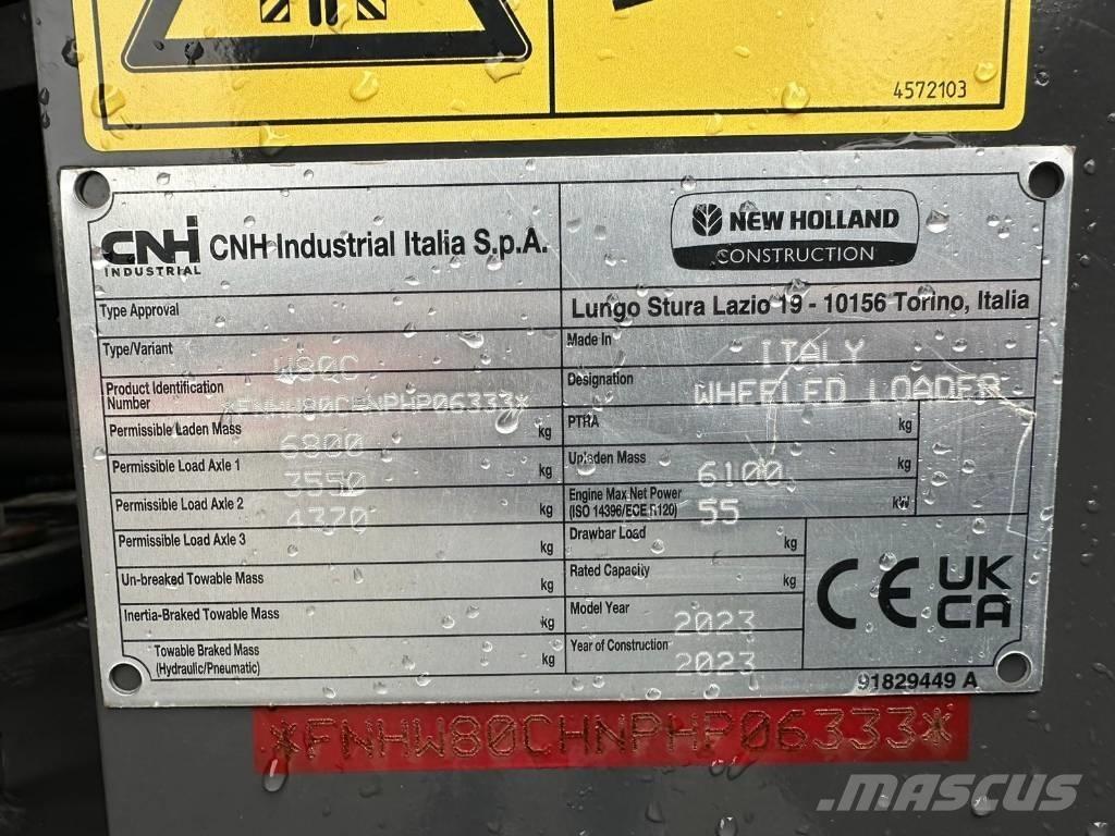 New Holland W 80 C Kompaktlastare