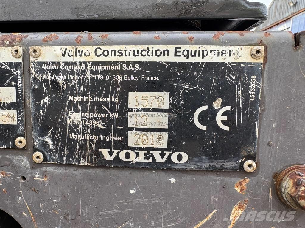 Volvo EC 15 D Minigrävare < 7t