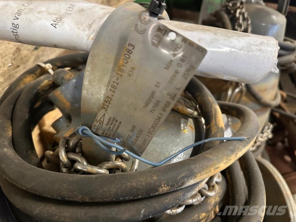 Flygt 3153 Vattenpumpar