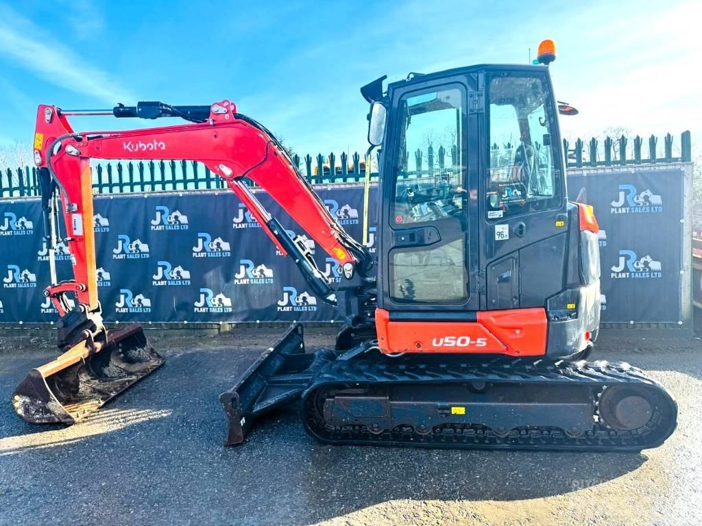 Kubota U50-5 Minigrävare < 7t