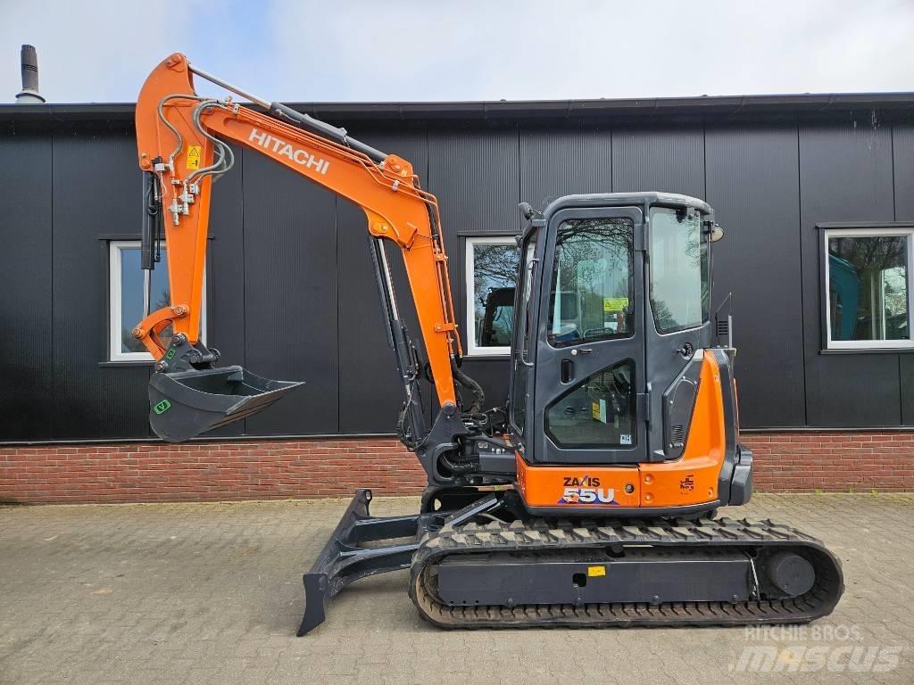 Hitachi ZX 55 U-5 Minigrävare < 7t
