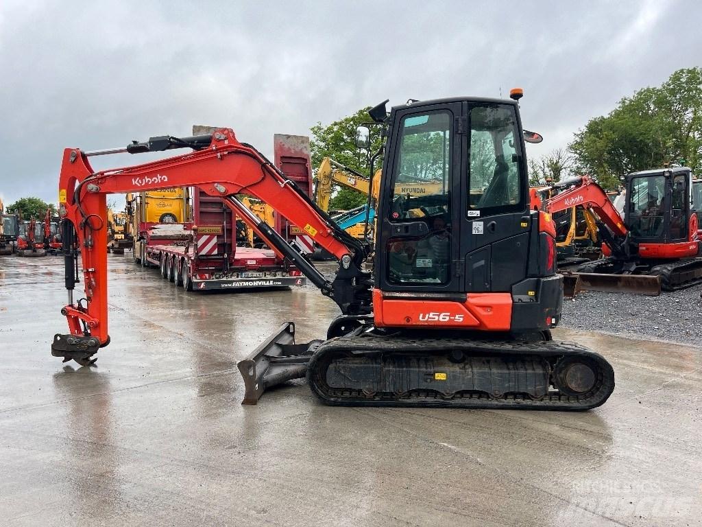 Kubota U 56-5 Minigrävare < 7t