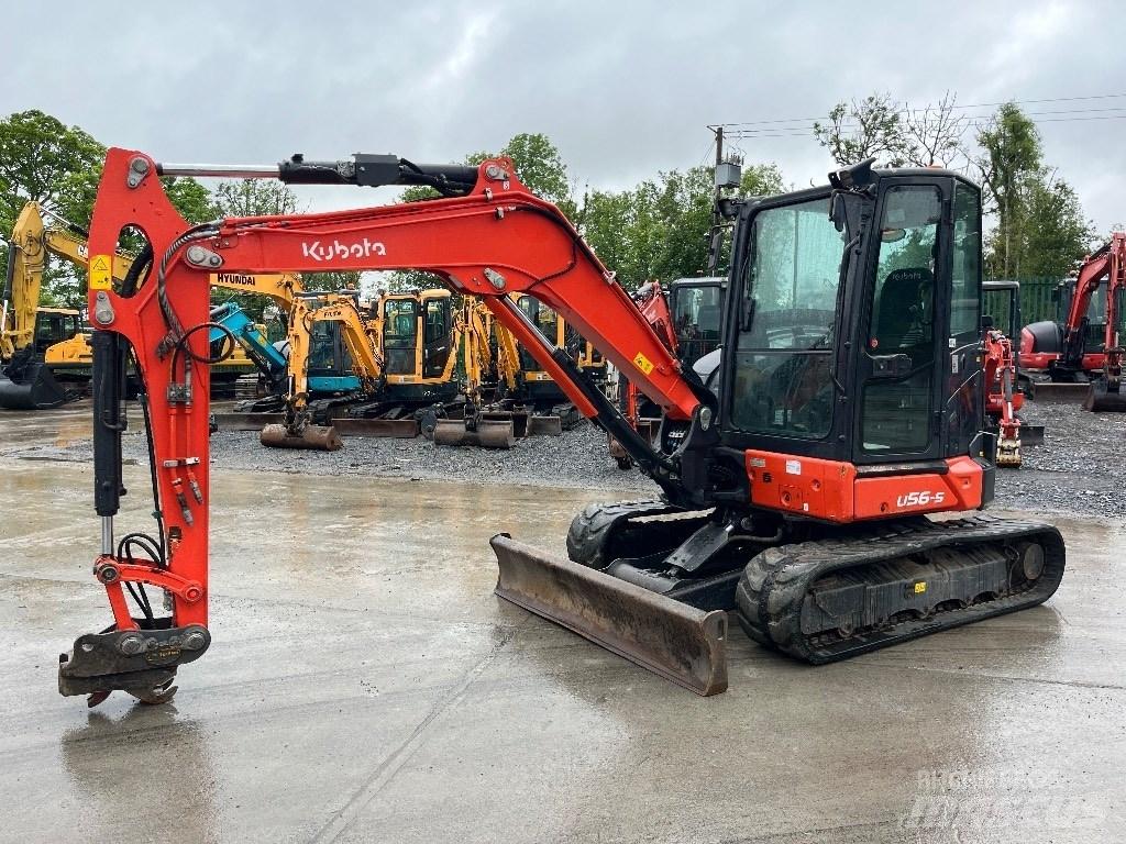 Kubota U 56-5 Minigrävare < 7t
