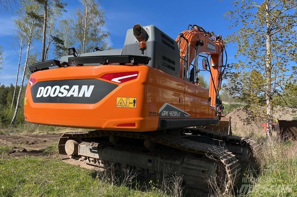Doosan DX 420 LC Bandgrävare