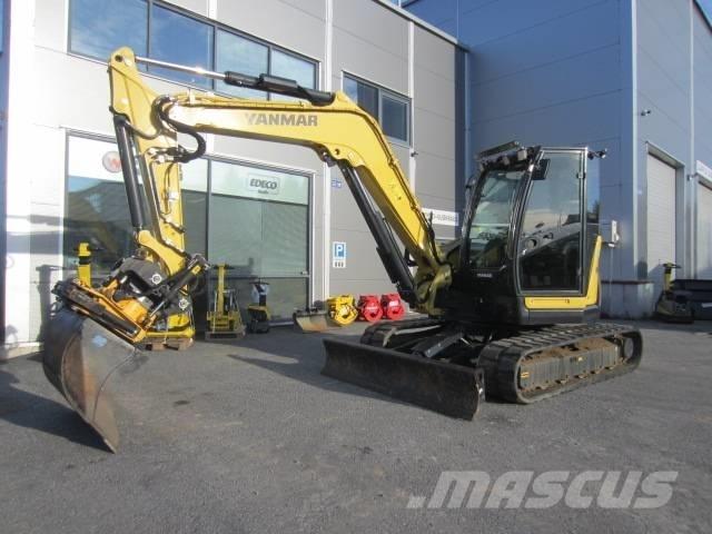 Yanmar Vio 80 Midigrävmaskiner 7t - 12t