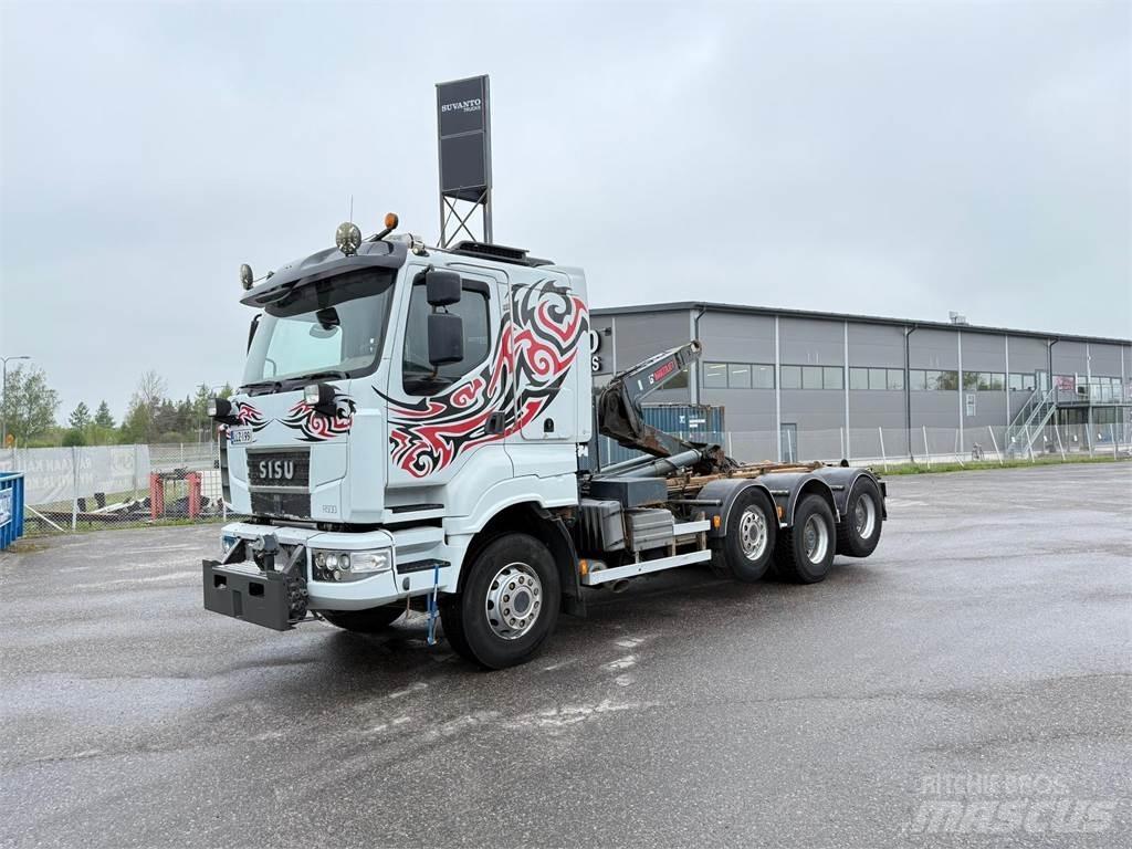 Sisu R500 E13M 8x4 Lastväxlare/Krokbilar
