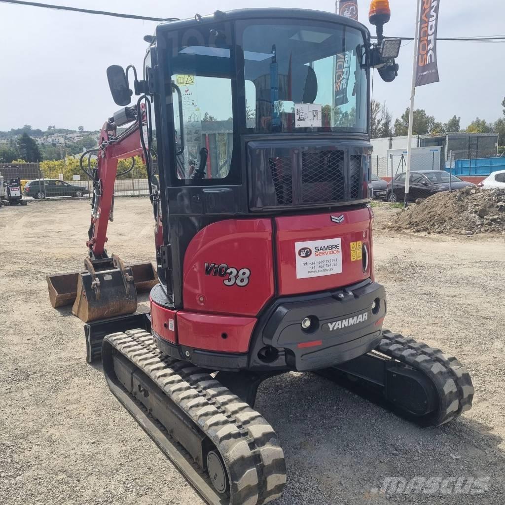Yanmar VIO 38-6 Minigrävare < 7t