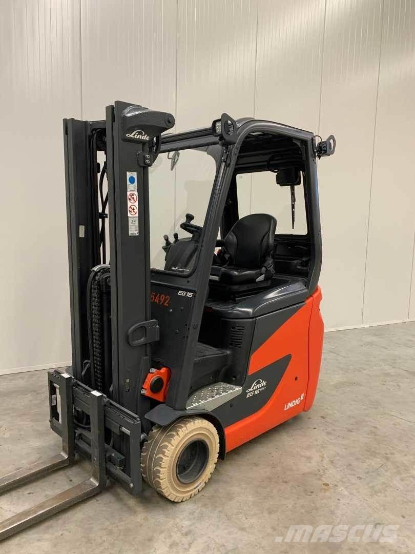 Linde EG16H Elmotviktstruckar