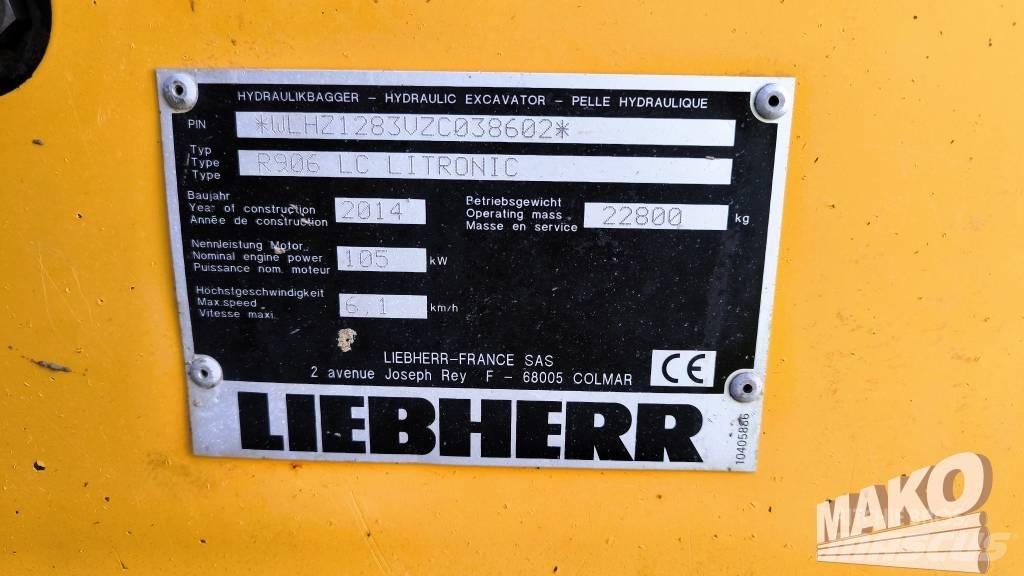 Liebherr R 906 LC Bandgrävare