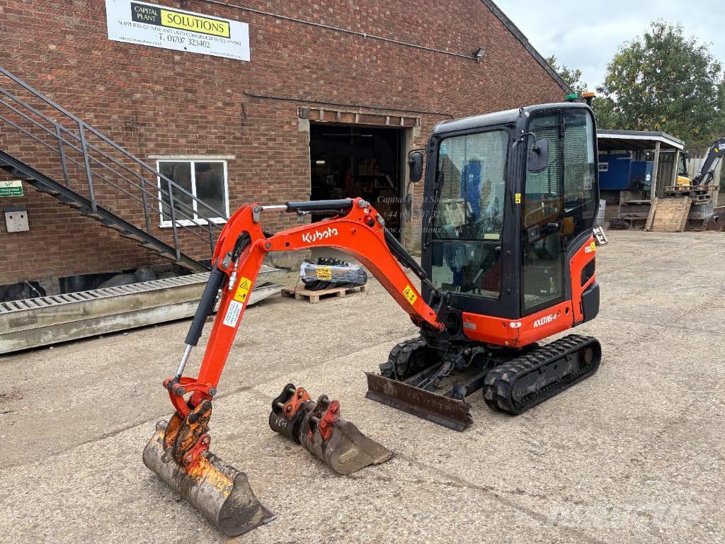 Kubota KX 016-4 Minigrävare < 7t