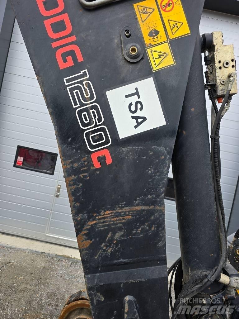 Huddig 1260 C RAIL Grävlastare