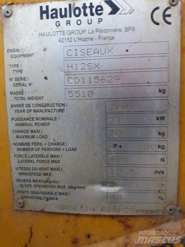 Haulotte H 12 SX Saxliftar