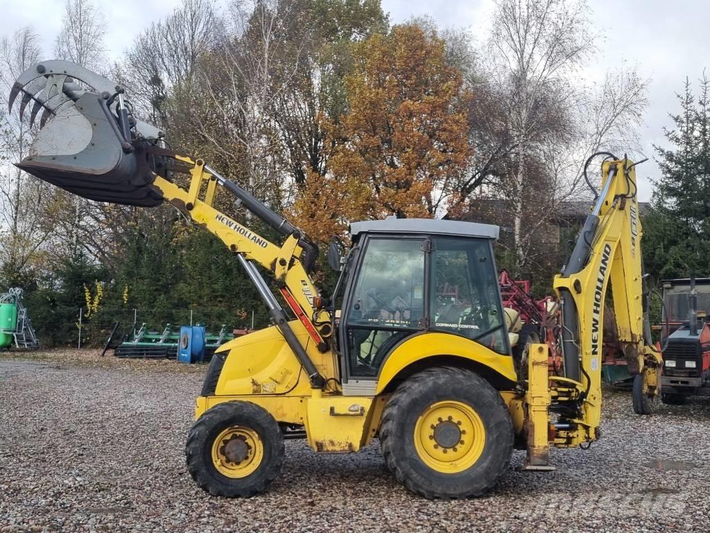 New Holland B 110 Grävlastare