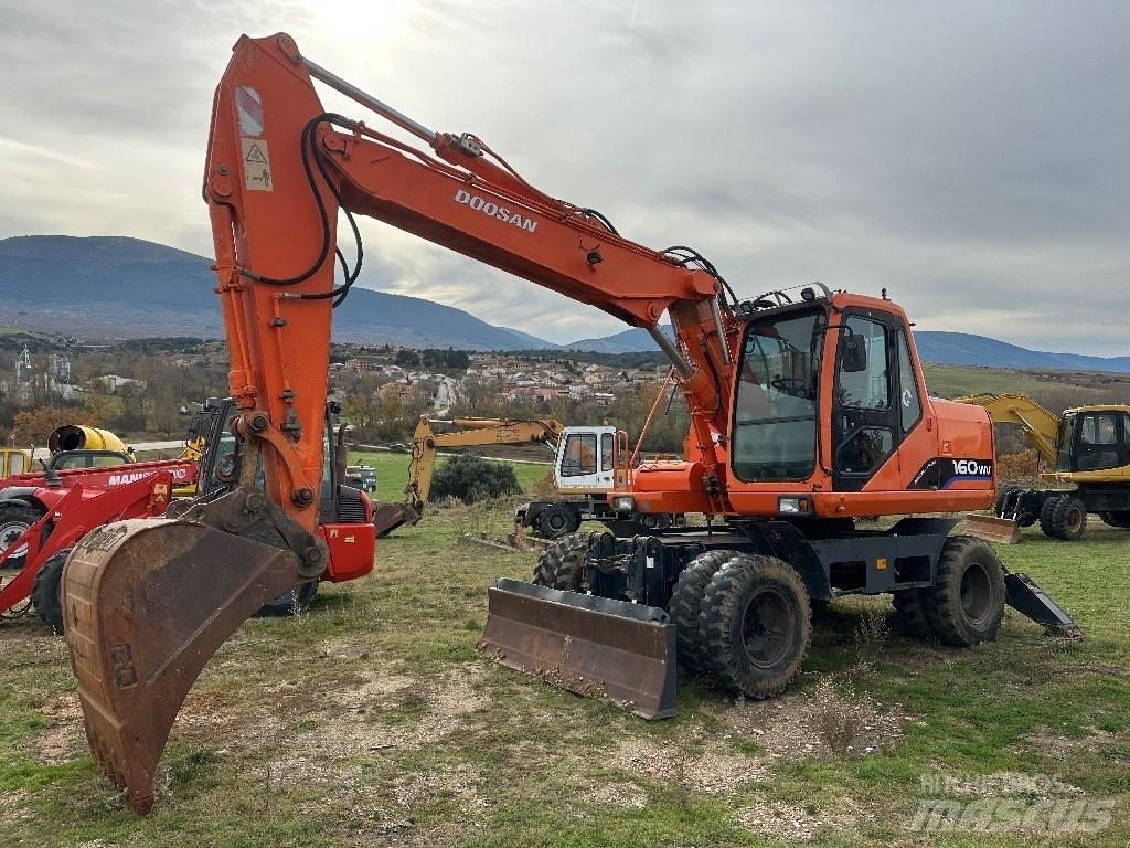 Doosan Solar 160 W V Hjulgrävare