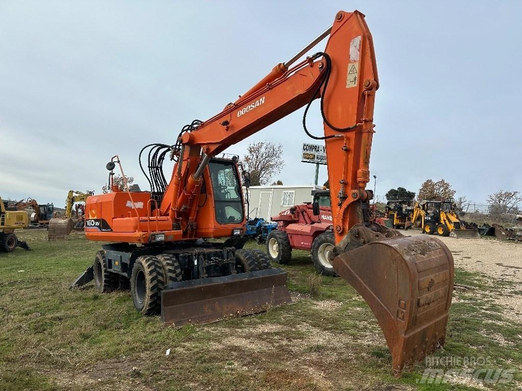 Doosan Solar 160 W V Hjulgrävare