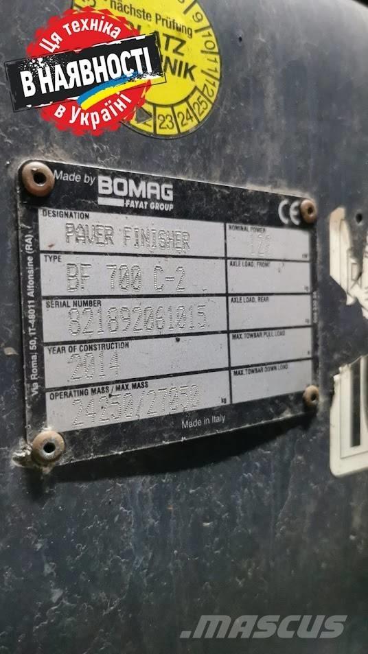 Bomag BF 700 C-2 Asfaltsläggningsmaskiner