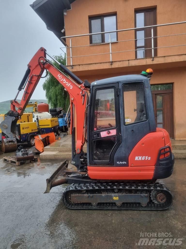 Kubota KX 61 Minigrävare < 7t
