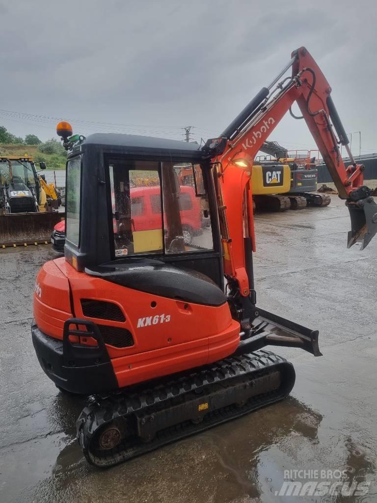 Kubota KX 61 Minigrävare < 7t