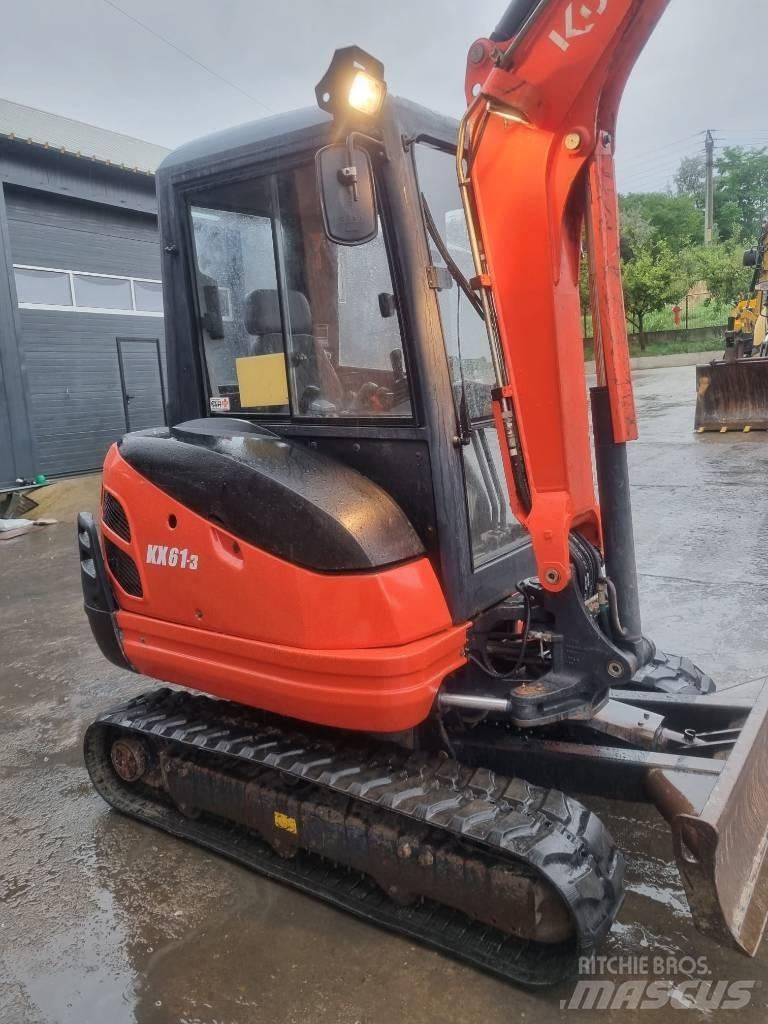 Kubota KX 61 Minigrävare < 7t