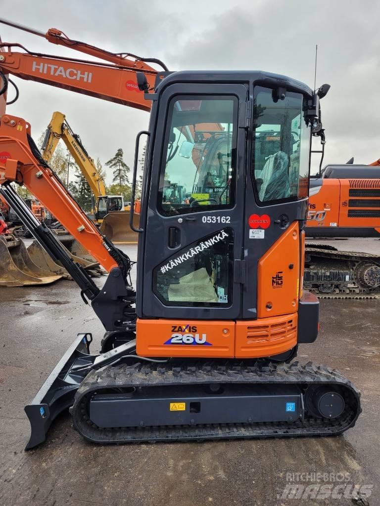 Hitachi ZX 26 U-6 Minigrävare < 7t