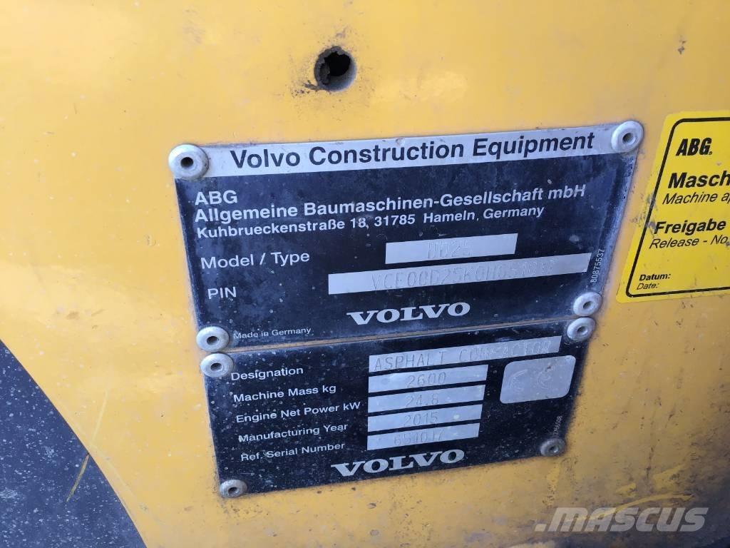 Volvo DD 25 Tvåvalsvältar