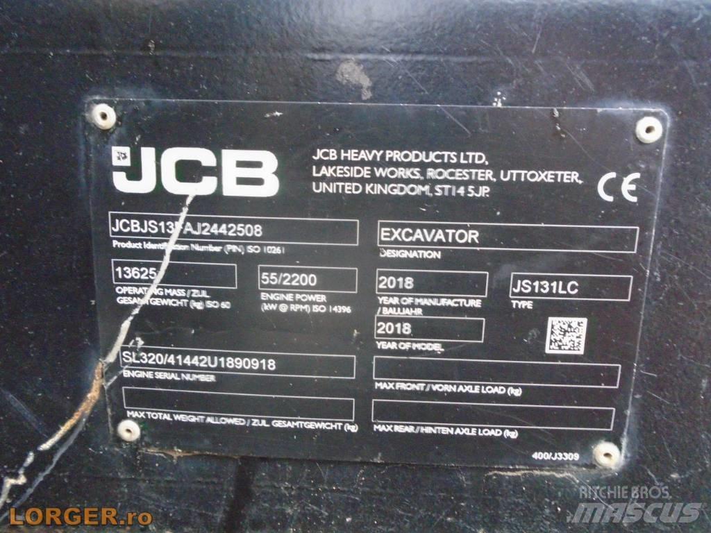 JCB JS 131 LC Bandgrävare