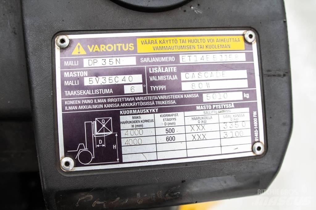 CAT DP 35 N Dieselmotviktstruckar