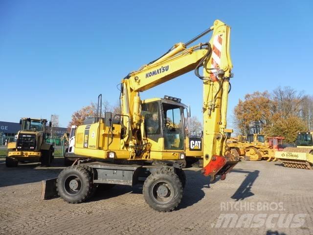 Komatsu PW 140-7 Hjulgrävare
