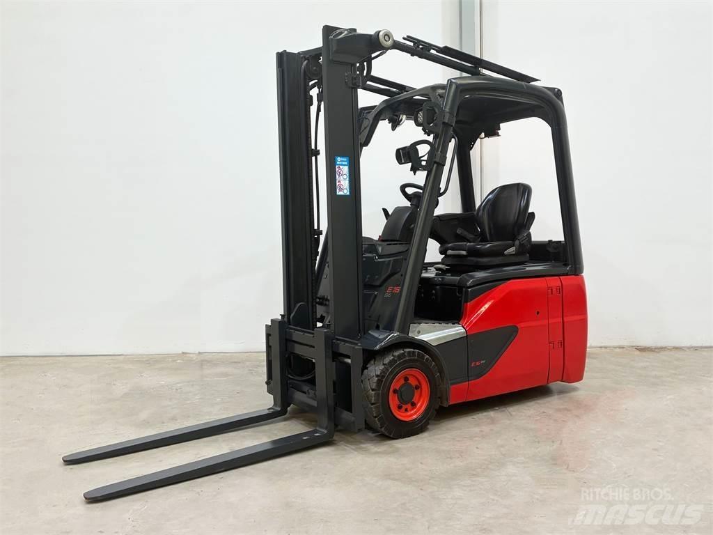 Linde E16 02 Elmotviktstruckar