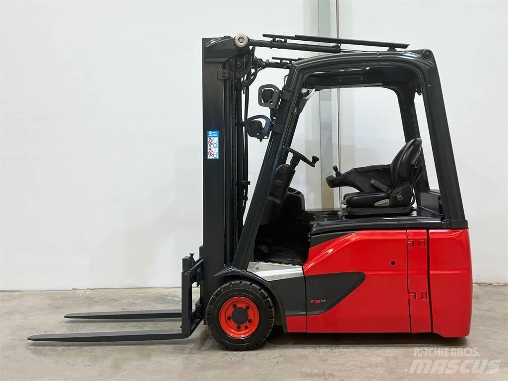 Linde E16 02 Elmotviktstruckar