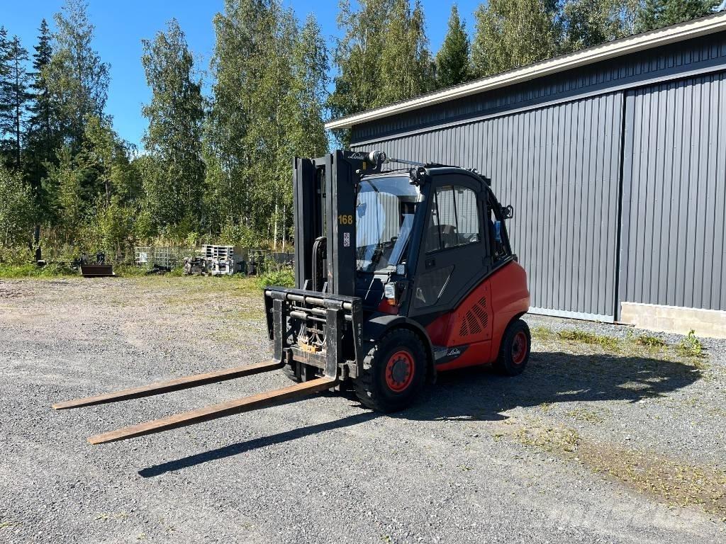 Linde H50T-02 Gasolmotviktstruckar