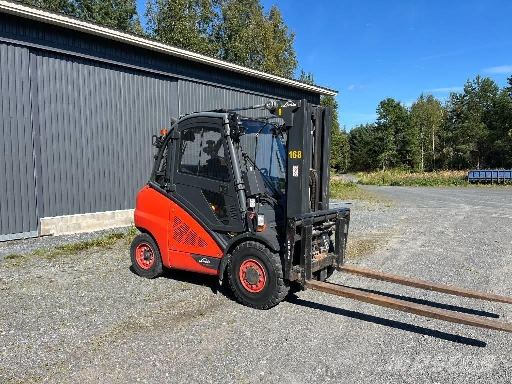 Linde H50T-02 Gasolmotviktstruckar