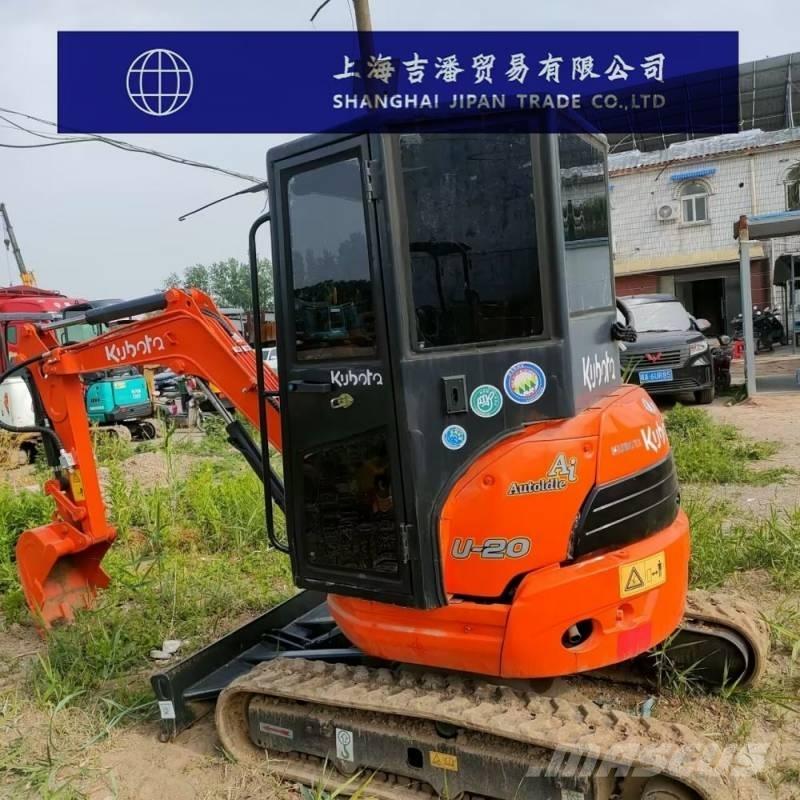 Kubota U 20 Minigrävare < 7t