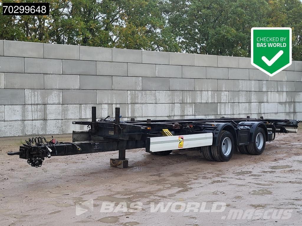 Krone ZZ 20ft Växelflak-/Containersläp