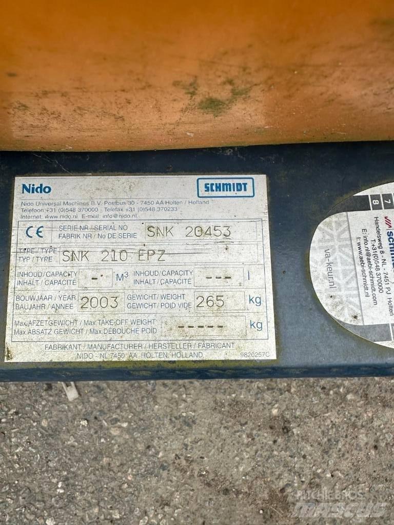 Nido SNK210EPZ Snöblad och plogar