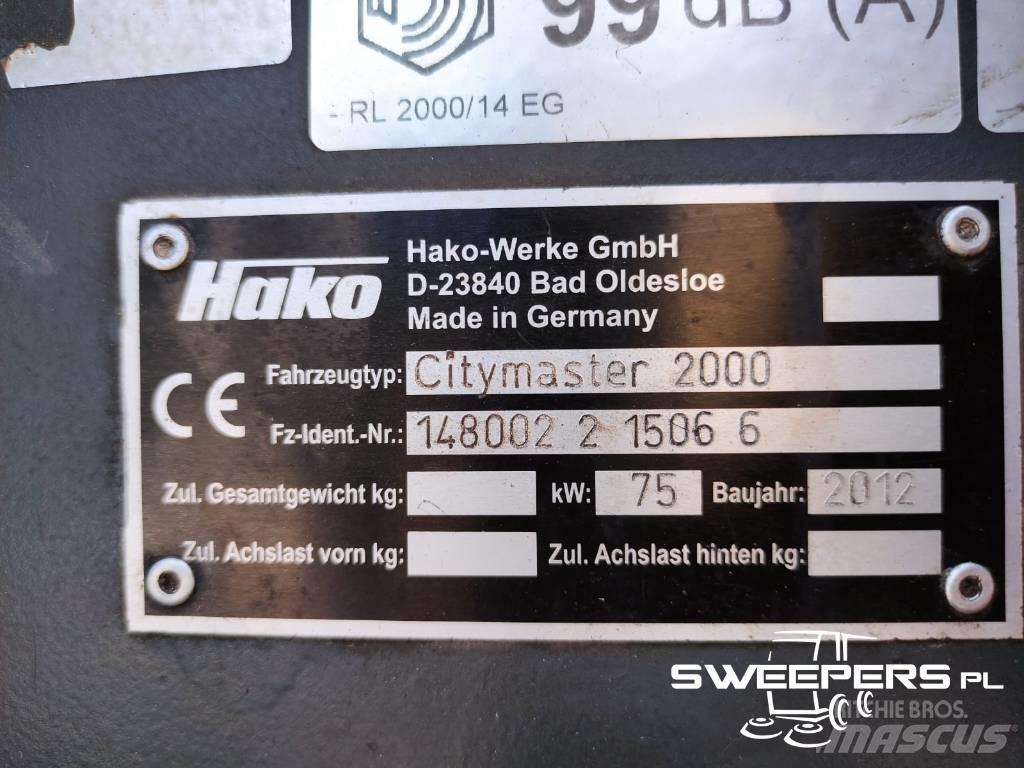 Hako Citymaster 2000 Sopmaskiner