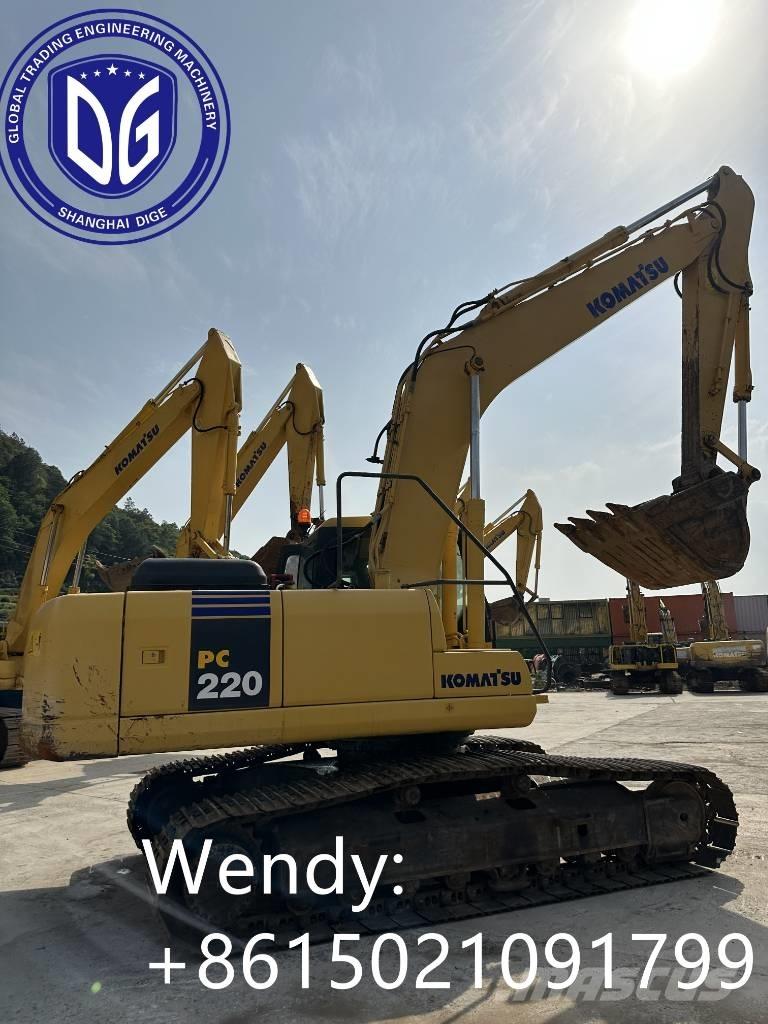 Komatsu PC 220-7 Bandgrävare