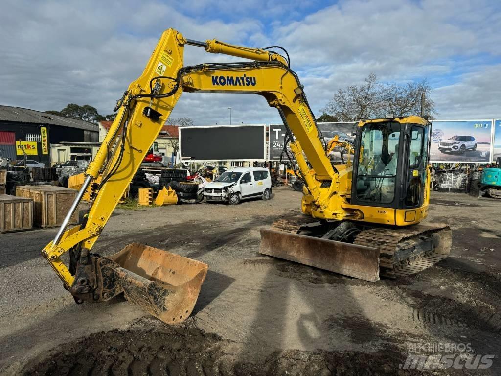 Komatsu PC 118 MR-8 Bandgrävare