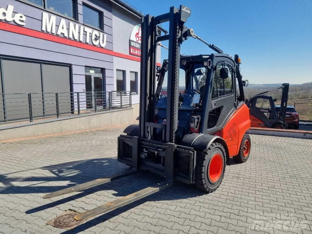 Linde H45t-02 Gasolmotviktstruckar