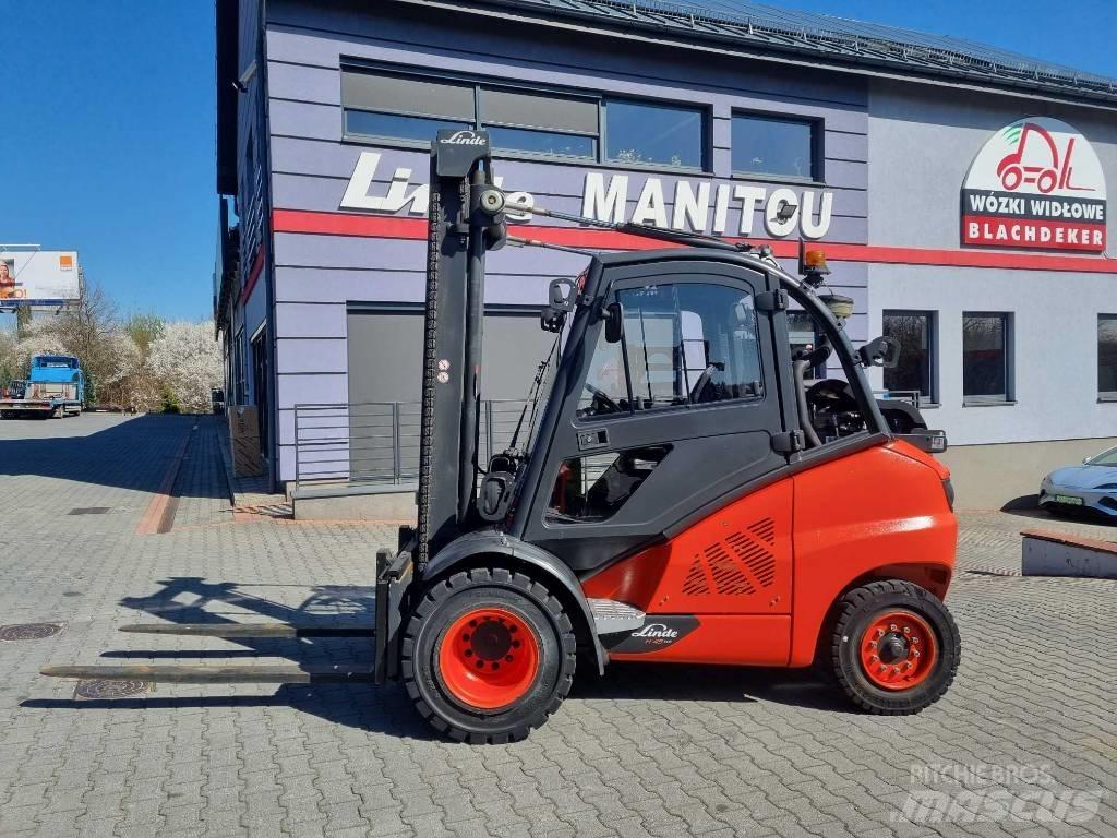 Linde H45t-02 Gasolmotviktstruckar