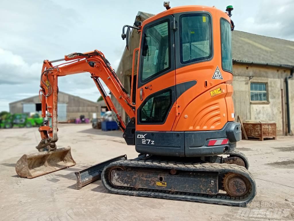 Doosan DX 27 Z Minigrävare < 7t