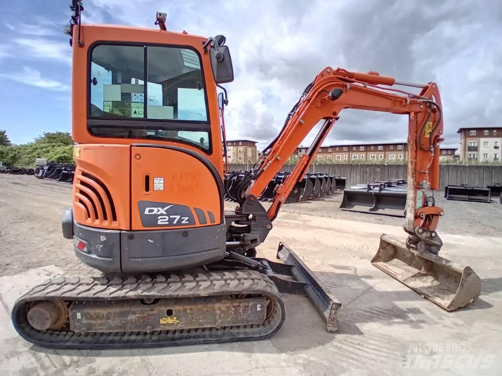 Doosan DX 27 Z Minigrävare < 7t