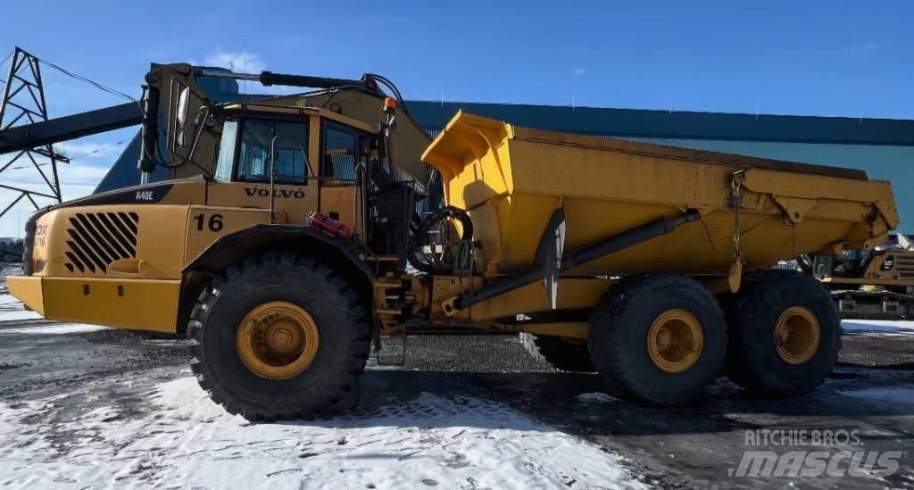 Volvo A 40 E Midjestyrd dumper