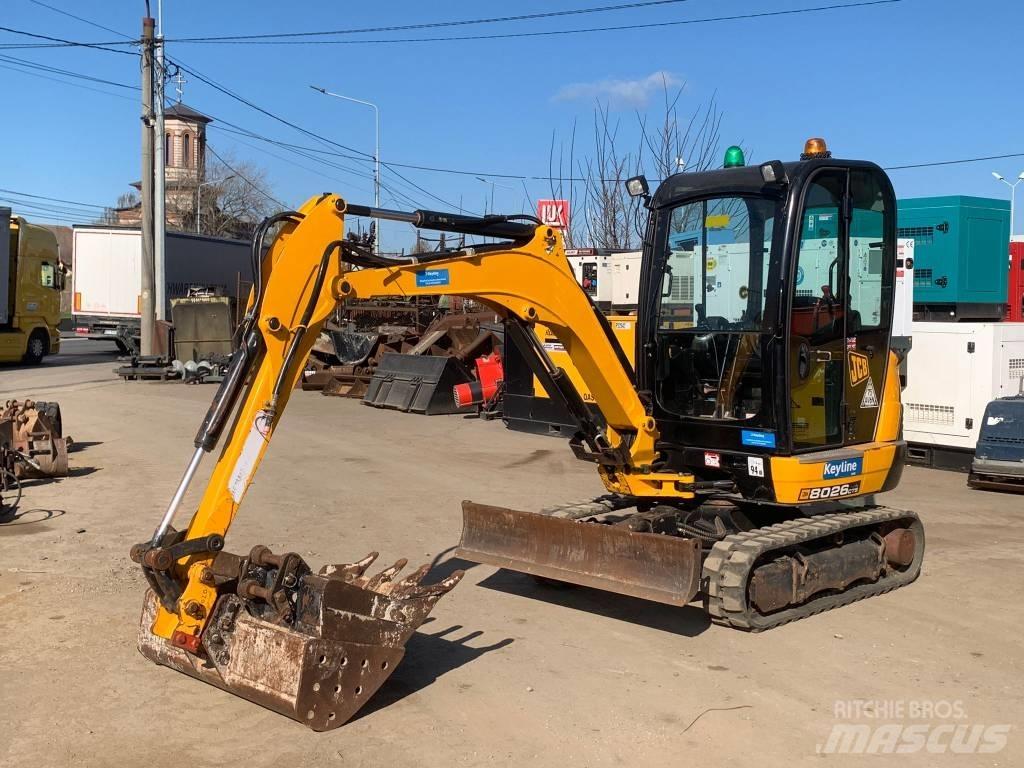 JCB 8026 CTS Minigrävare < 7t