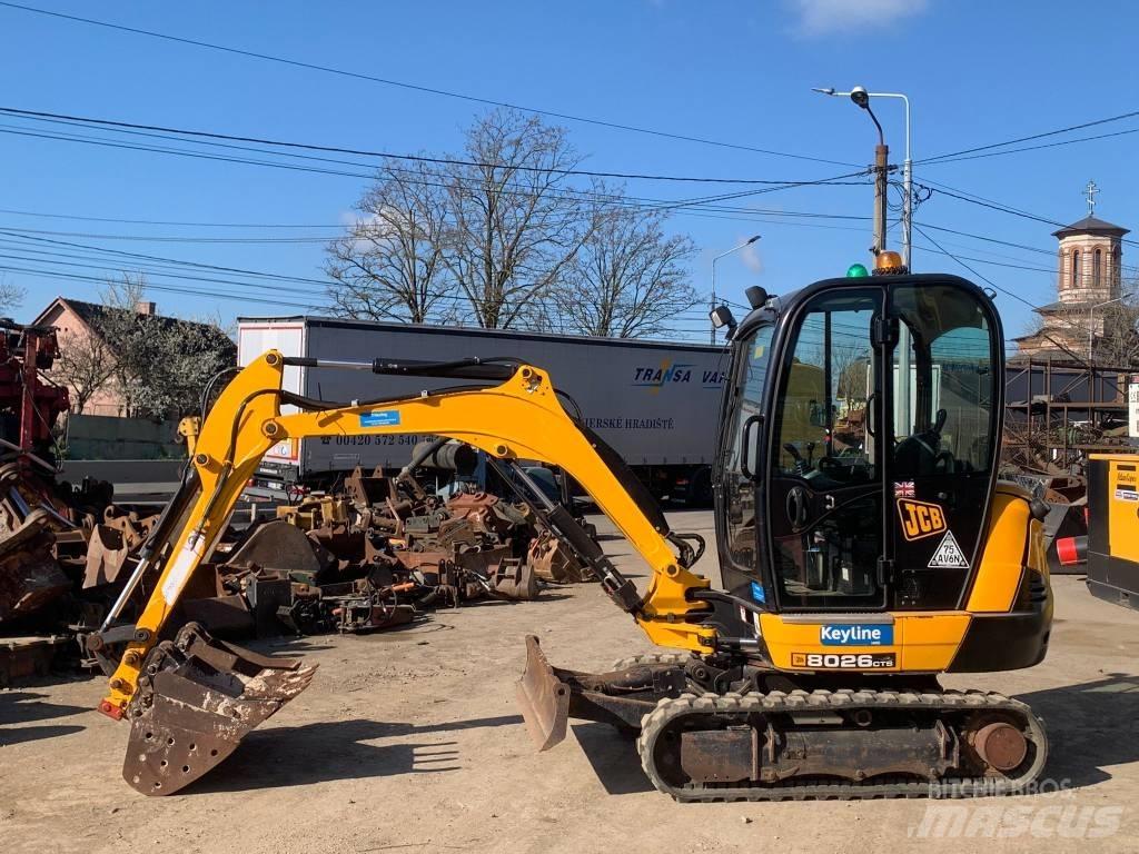 JCB 8026 CTS Minigrävare < 7t